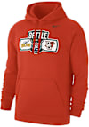 Main image for Mens Bowling Green Falcons Orange Nike Football Battle of I-75 Football Rivalry Hooded Sweatshirt