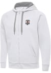 Main image for Antigua Sacramento Republic FC Mens White Victory Long Sleeve Full Zip Jacket