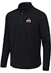 Main image for Mens Ohio State Buckeyes Black Antigua Sync Qtr Zip Pullover
