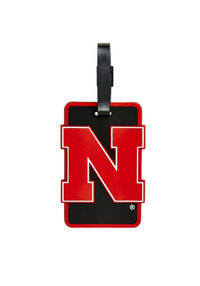 Nebraska Cornhuskers Aminco Rubber Luggage Tag
