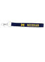 Michigan Wolverines Wristlet Keychain