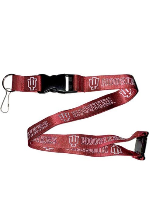 Indiana Hoosiers Team Logo Lanyard