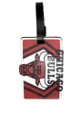 Chicago Bulls Rubber Luggage Tag - Red