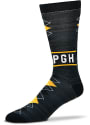 Pittsburgh Mens Black PGH Dress Socks