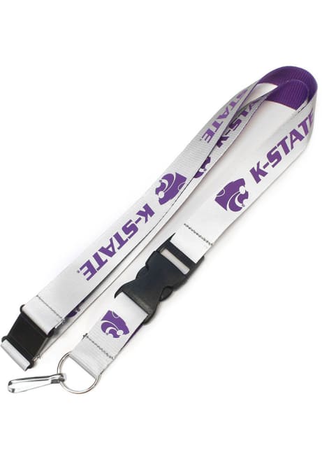 K-State Wildcats Purple Reflective Lanyard