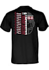Main image for Indiana Hoosiers Black Blue 84 Football 2025 Undefeated Regular Season Short Sleeve T Shirt