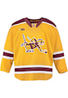 Main image for Mens Minnesota Golden Gophers Gold CCM Hockey Primary Mascot Hockey Jersey