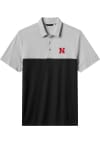 Main image for Mens Nebraska Cornhuskers Black Travis Mathew drop back Short Sleeve Fashion Polo