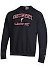 Main image for Mens Cincinnati Bearcats Black Champion Font Class of 2027 Powerblend Crew Sweatshirt