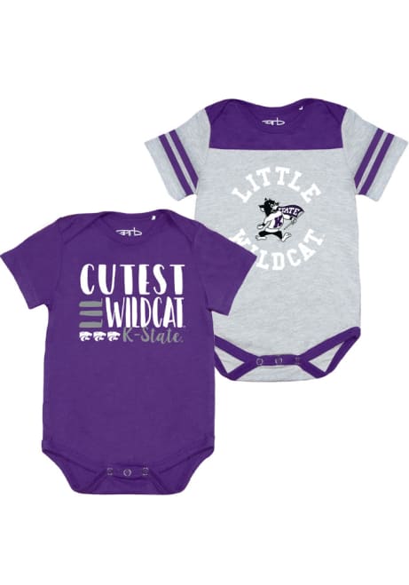 Baby Purple K-State Wildcats Future Wildcat One Piece Set