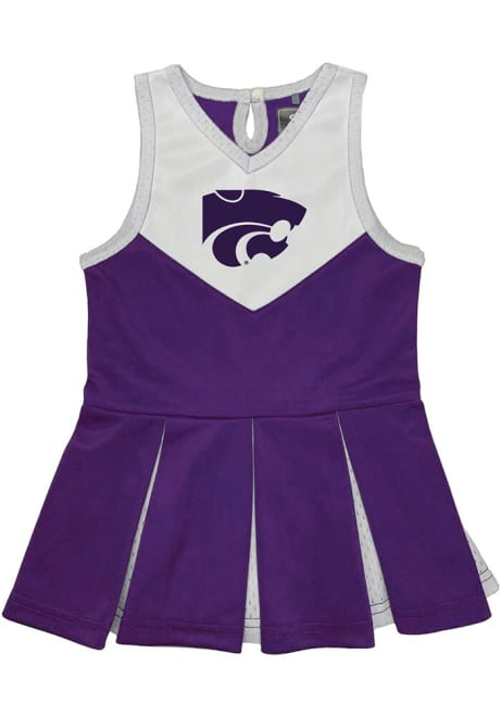 Toddler Girls Purple K-State Wildcats 1 Piece Cheer Sets