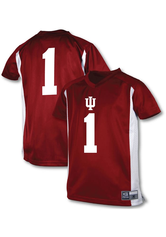 Indiana Hoosiers Hoosiers Youth Football CARDINAL Football Jersey