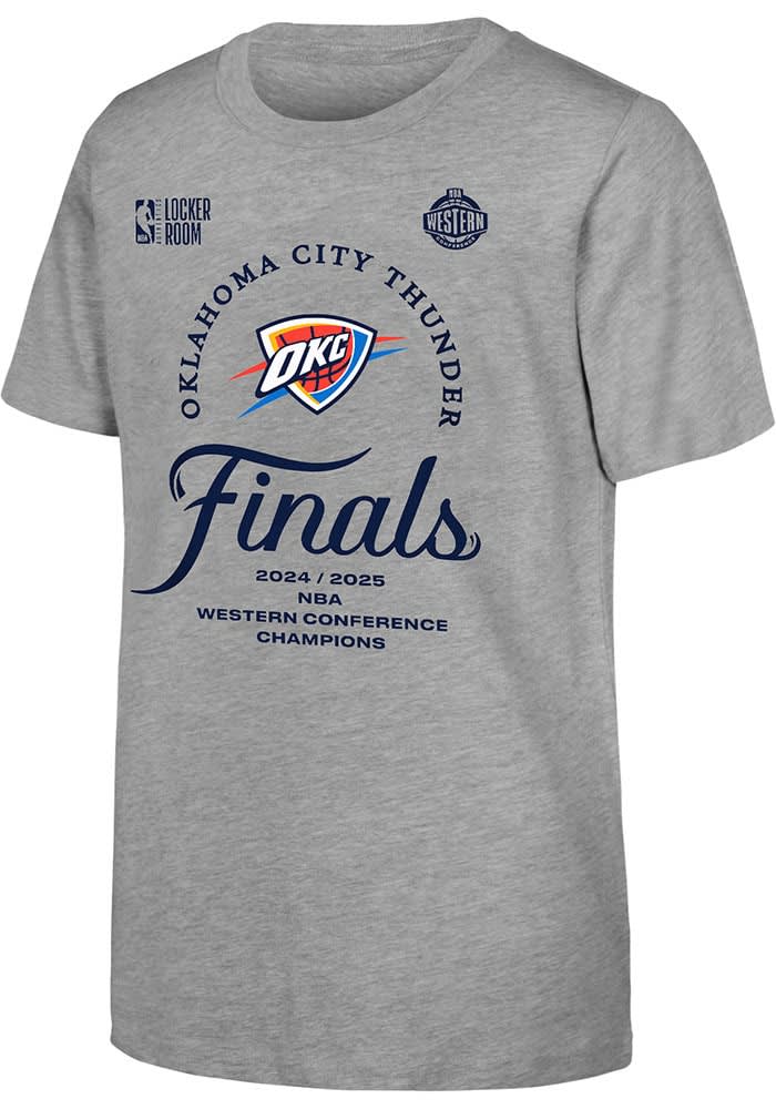 Oklahoma City Thunder Youth GREY HEATHER 2025 Conference
