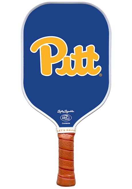 Gold Pitt Panthers Logo Pickleball Paddles