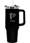Main image for Atlanta Falcons Dad 40oz Stainless Steel Tumbler - Black