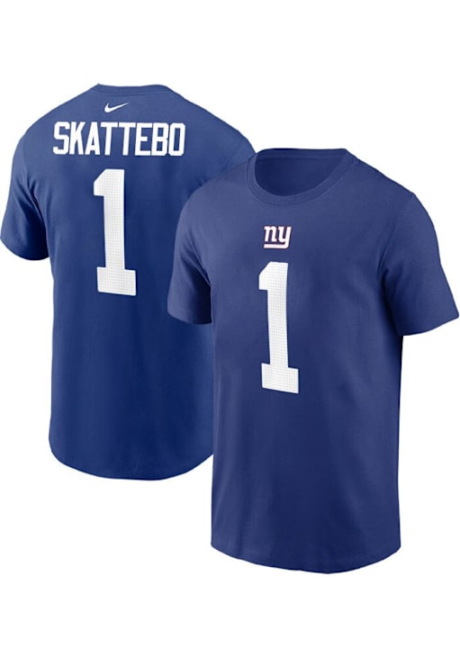 Cam Skattebo  Nike New York Giants Blue Home Football Jersey