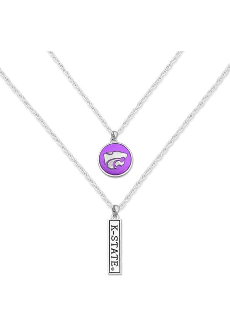 Double Down K-State Wildcats Womens Necklace