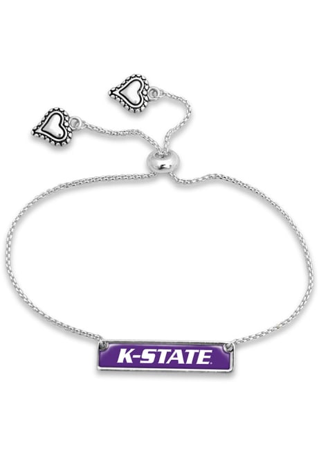 Nameplate K-State Wildcats Womens Bracelet