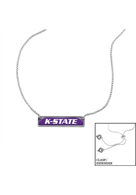 Nameplate K-State Wildcats Womens Necklace