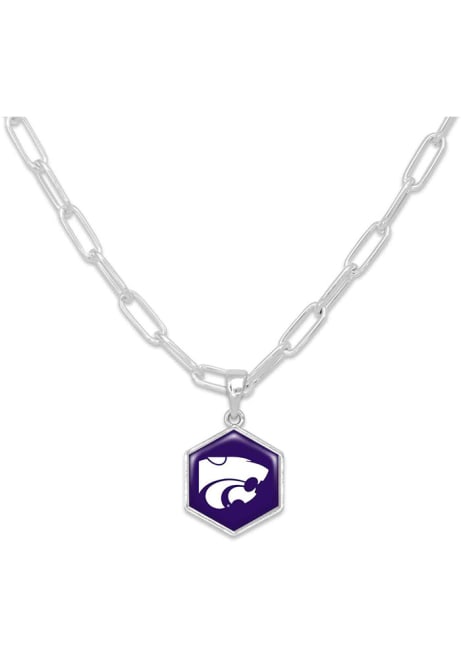 Juno K-State Wildcats Womens Necklace - Purple