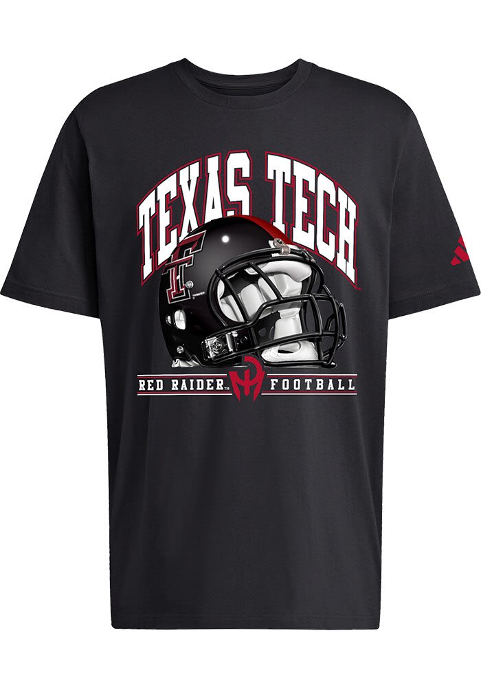 Adidas Texas Tech Red Raiders BLACK HOB Football Refresh Short