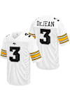 Main image for Cooper DeJean Original Retro Brand Mens White Iowa Hawkeyes Football Name and Number Football Jers..