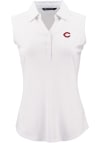 Main image for Cutter and Buck Cincinnati Reds Womens White Forge Eco Polo Shirt