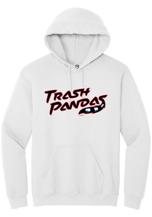 Summit Sportswear Rocket City Trash Pandas Mens White Alt Logo