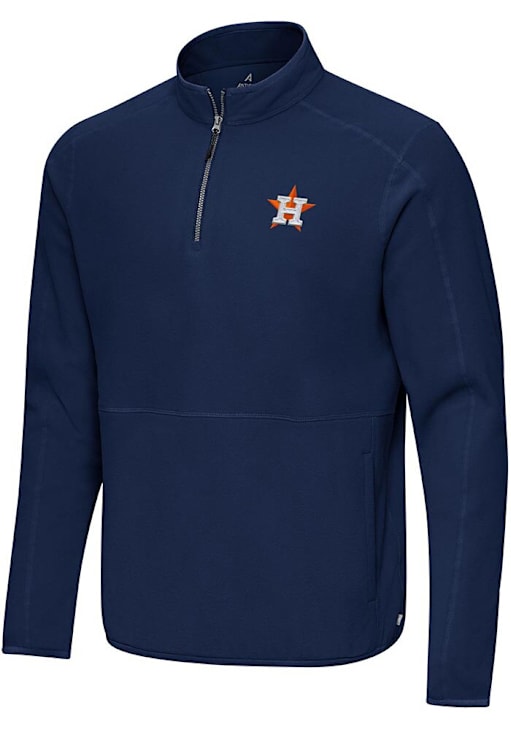 Antigua Houston Astros Mens NAVY Step Up Pullover 928256410