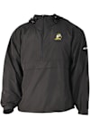 Main image for Mens Oregon Ducks Black Columbia Heat Seal Prodigy Qtr Zip Pullover