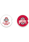 Main image for White Ohio State Buckeyes Class of 2026 Set of 2 Car Coaster