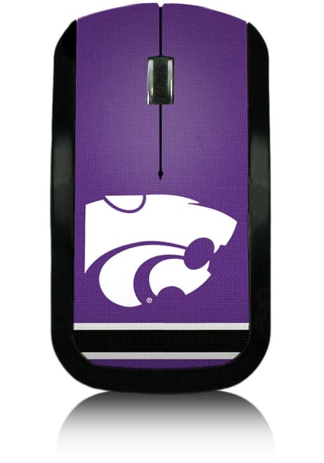 Purple K-State Wildcats Stripe Wireless Mouse Computer Accessory
