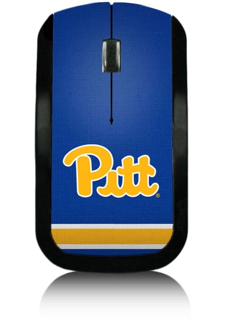 Gold Pitt Panthers Stripe Wireless Mouse Computer Accessory