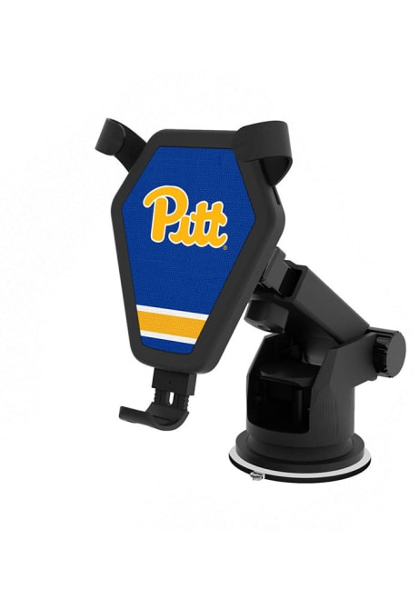 Black Pitt Panthers Wireless Car Phone Charger