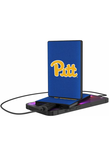 Gold Pitt Panthers Credit Card Powerbank Phone Charger