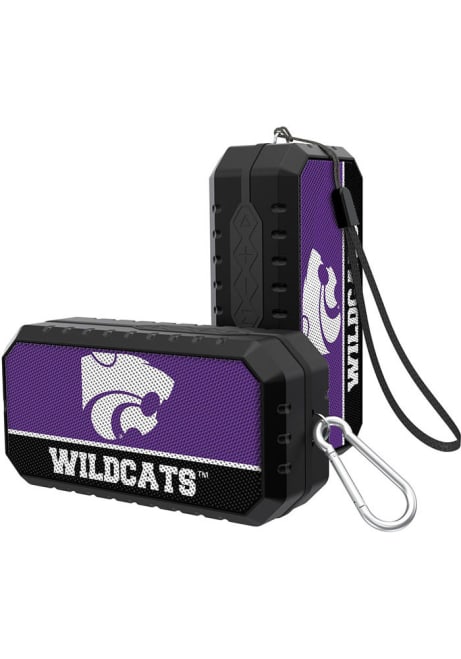 Black K-State Wildcats Bluetooth Speaker