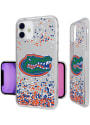 Florida Gators iPhone 11 Clear Glitter Phone Cover