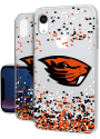 Oregon State Beavers iPhone XR Clear Glitter Phone Cover