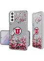 Utah Utes Galaxy S21 Plus Clear Glitter Phone Cover