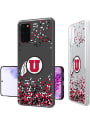 Utah Utes Galaxy S20 Plus Clear Glitter Phone Cover