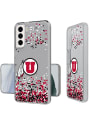 Utah Utes Galaxy S21 Clear Glitter Phone Cover