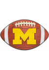 Main image for Brown Michigan Wolverines Football Logo Interior Rug