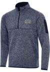 Main image for Mens Drexel Dragons Navy Blue Antigua Fortune Qtr Zip Pullover