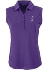 Main image for Womens K-State Wildcats Purple Cutter and Buck Vintage Forge Eco Polo Shirt