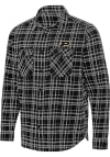 Main image for Mens Purdue Boilermakers Black Antigua Private Long Sleeve Dress Shirt