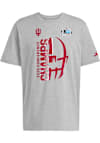 Main image for Indiana Hoosiers Grey Adidas Big Ten Football Champions Short Sleeve T Shirt