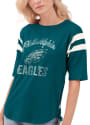Philadelphia Eagles Womens Linebacker T-Shirt - Green
