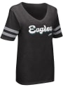 Philadelphia Eagles Womens Triple T-Shirt - Black