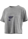 St Louis Blues Womens Knobi T-Shirt - Grey