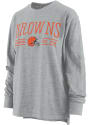 Cleveland Browns Womens Melange T-Shirt - Grey